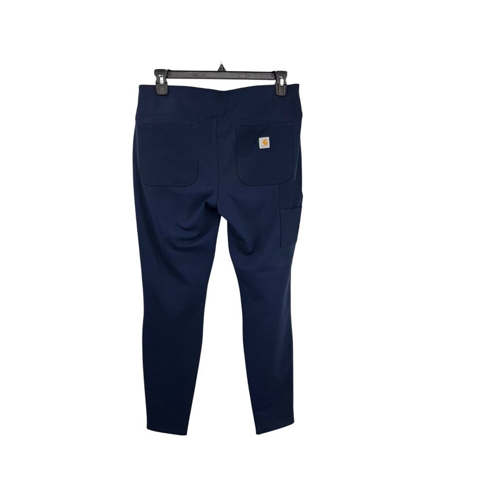 Carhartt Force Utility Leggings Womens L Blue 102482 Workwear Durable - Picture 2 of 15